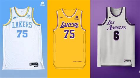lakers new jersey 2022